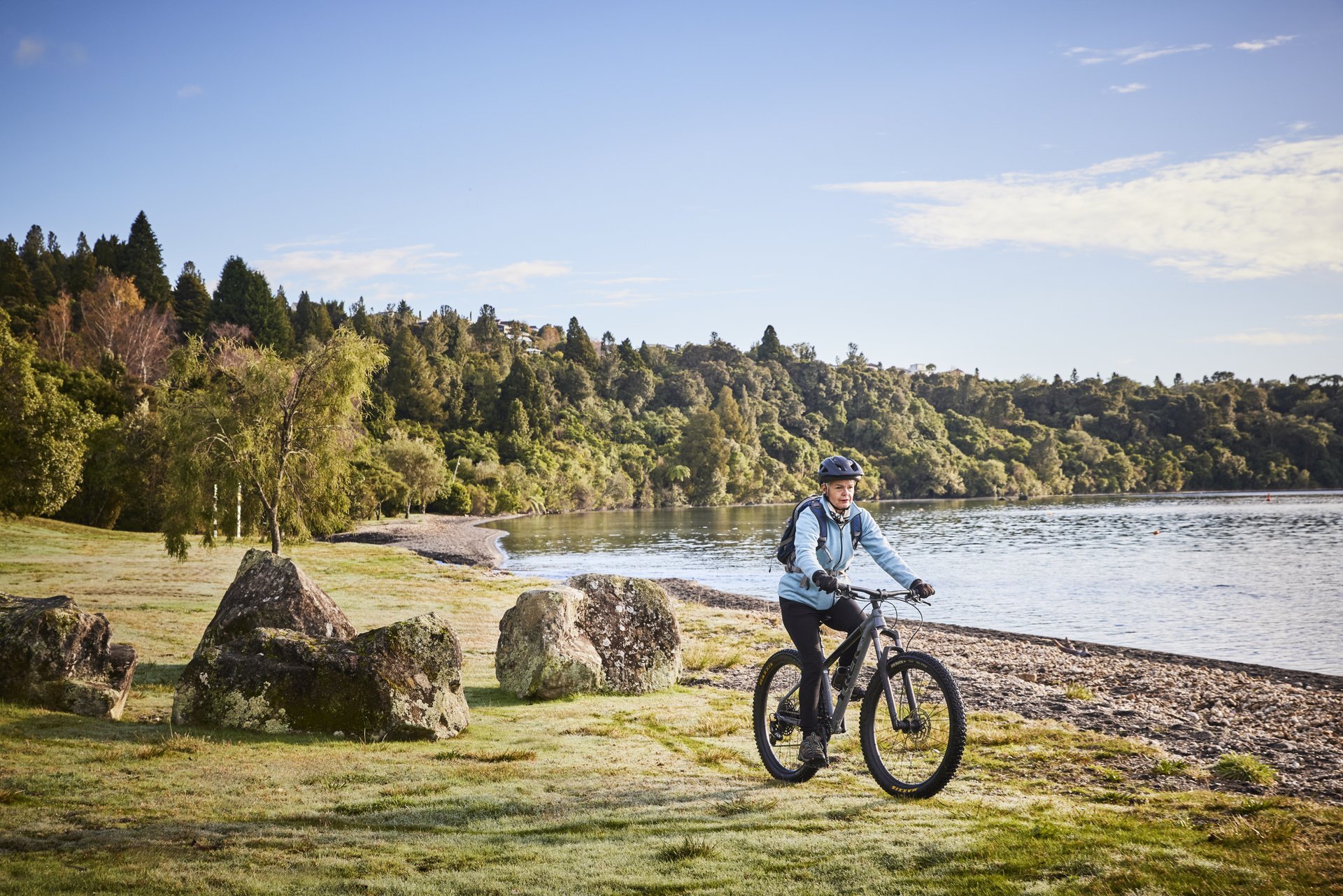 LoveTaupo230516-Pukawa-Bay-Biking-at-Sunrise-1589-Todd-Eyre-large