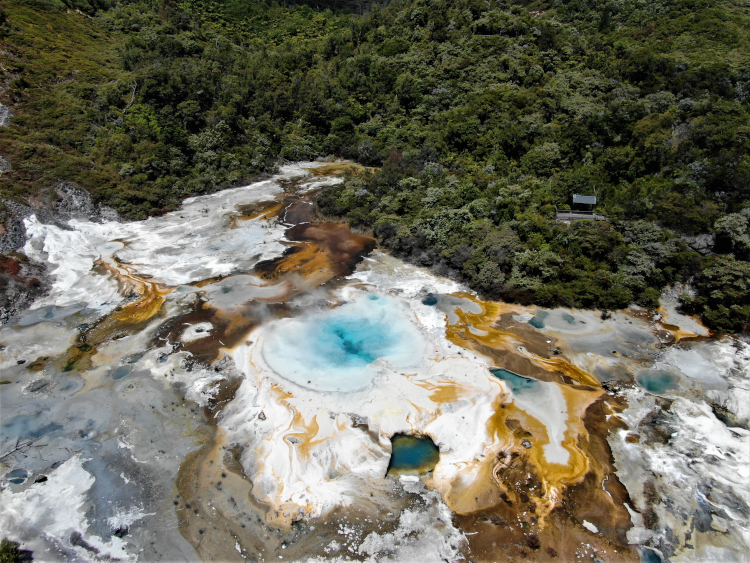 Orakei Korako - Artists pallete