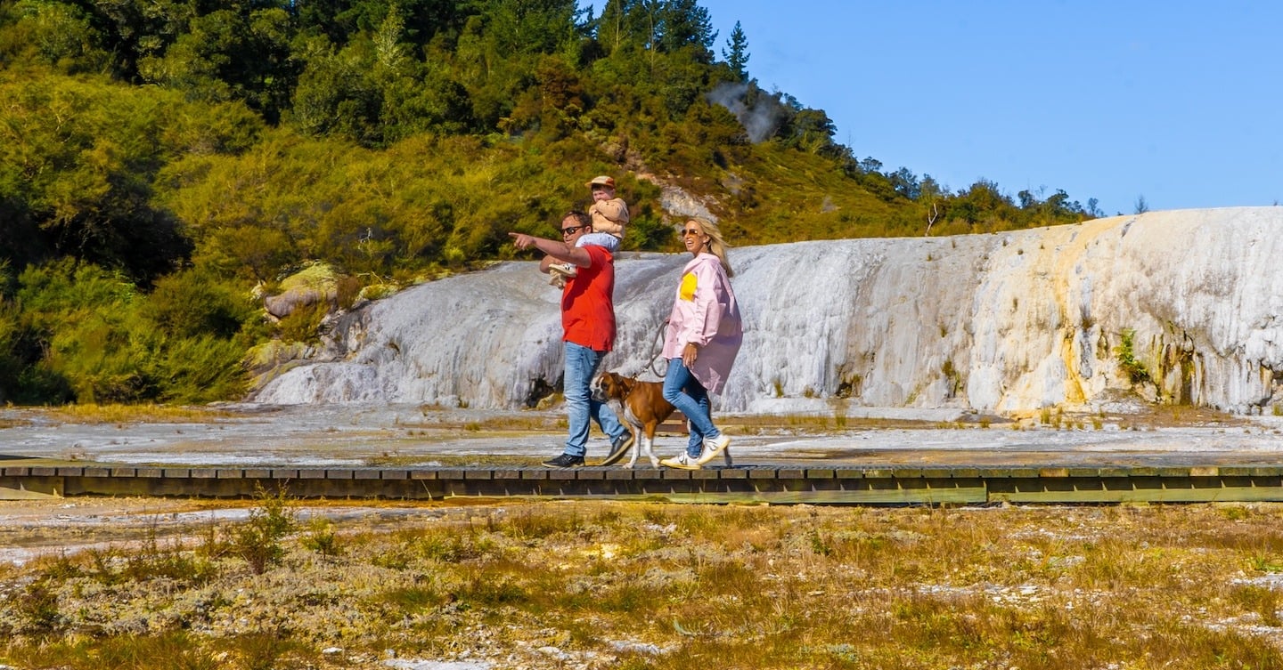 Walking trails in Taupo